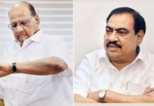 ब्रेकिंग : …अखेर खडसेंनी घड्याळाची वेळ साधली, राष्ट्रवादीत प्रवेश निश्चित