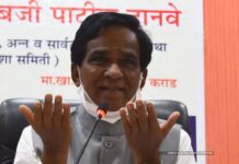 रावसाहेब दानवेंच भारतातील शेतकऱ्यांविरुद्ध वादग्रस्त विधान