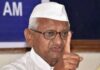 मोदी सरकार विरोधात अण्णा हजारेंच जानेवारीत दिल्लीत आंदोलन