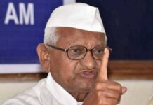 मोदी सरकार विरोधात अण्णा हजारेंच जानेवारीत दिल्लीत आंदोलन