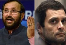 प्रकाश जावडेकरांचा राहुल गांधी आणि कॉंग्रेसवर पलटवार
