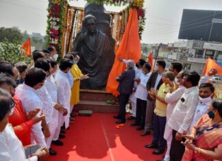 औरंगाबादेत ‘या’ठिकाणी हिंदुहृदयसम्राट स्व. बाळासाहेब ठाकरेंचे शिल्पाचे अनावरण