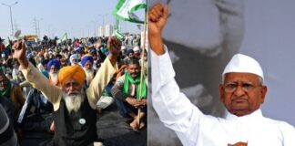 शेतकऱ्यांच्या मागण्यांसाठी अण्णा हजारे करणार आमरण उपोषण