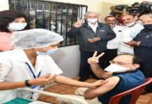 औरंगाबाद जिल्ह्यात कोरोना लसीकरणास सुरवात