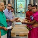 गुरुमंदिर संस्थानच्यावतीने राममंदिरनिर्मीतीस निधी समर्पित