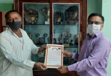 समाजसेवक श्री नवलचंद कोठारी यांना राज्य परिवहन महामंडळ औरंगाबाद च्या वतीने प्रमाणपत्र देऊन सन्मानित.