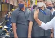 राष्ट्रवादीच्या नेत्याने केली रस्त्यावर उतरून गर्दीच्या ठिकाणांची पाहणी