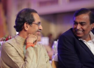 अंबानींना घाबरवुन शिवसेना पक्षासाठी निधी गोळा करतेय! भाजप नेत्याच्या आरोप