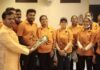 नागपूर ते रायगड सायकलने प्रवास करणार्या शिवभक्तांचा कारंजात शिवप्रेमींकडून सत्कार