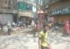 शहरातील संत गाडगे बाबा पुतळ्याच्या सौंदर्यीकरणास सुरुवात