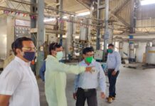 ऑक्सिजन पुरवठा सुरळीत करण्यासाठी, शिवसेना आमदार अंबादास दानवे यांचे प्रयत्न