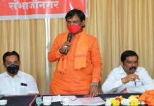 औरंगाबाद : शिवसेना आमदार अंबादास दानवे यांची कोरोनाविरुद्ध मी जबाबदार मोहीम