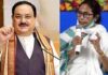 ममतांचे दुसरे नाव “असहिष्णूता”; भाजपा राष्ट्रीय अध्यक्षाची टीका